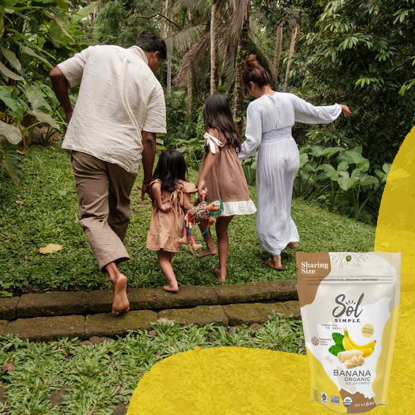 SOLAR DRIED BANANA REGENERATIVE ORGANIC CERTIFIED® 3 oz