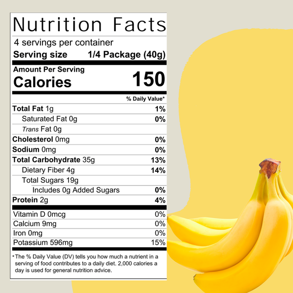 SOLAR DRIED BANANA REGENERATIVE ORGANIC CERTIFIED® 3 oz