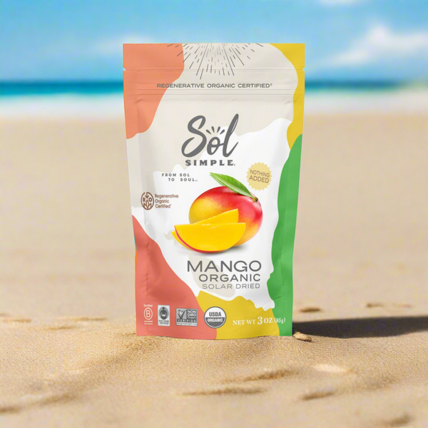 SOLAR DRIED MANGO REGENERATIVE ORGANIC CERTIFIED® 3 oz