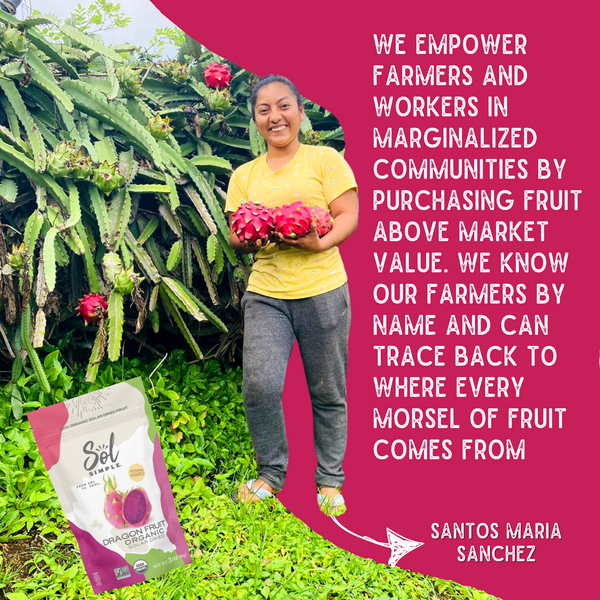 ORGANIC SOLAR DRIED DRAGON FRUIT (PITAHAYA)